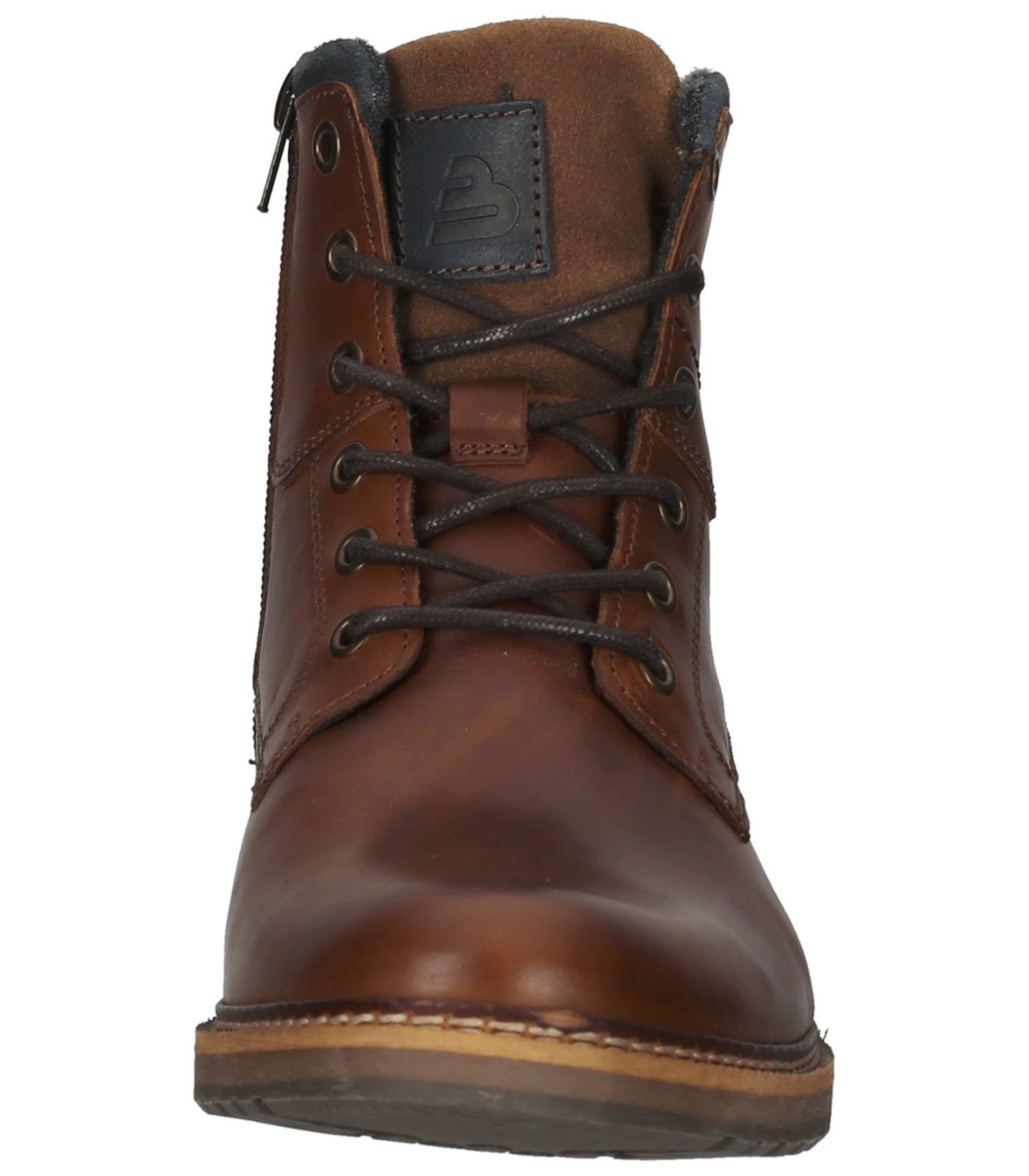 Bullboxer Stiefelette Leder Schnürstiefelette