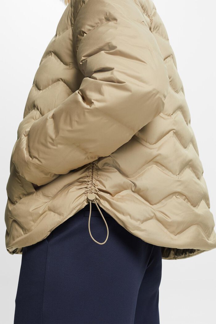 Recycelt: Gesteppte Pufferjacke