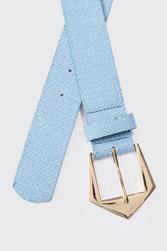 Jeansgürtel in Blau