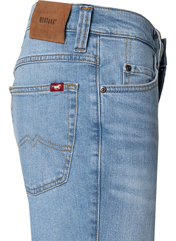 MUSTANG, Jeans, Straight Fit, Baumwoll-Stretch, jeansblau