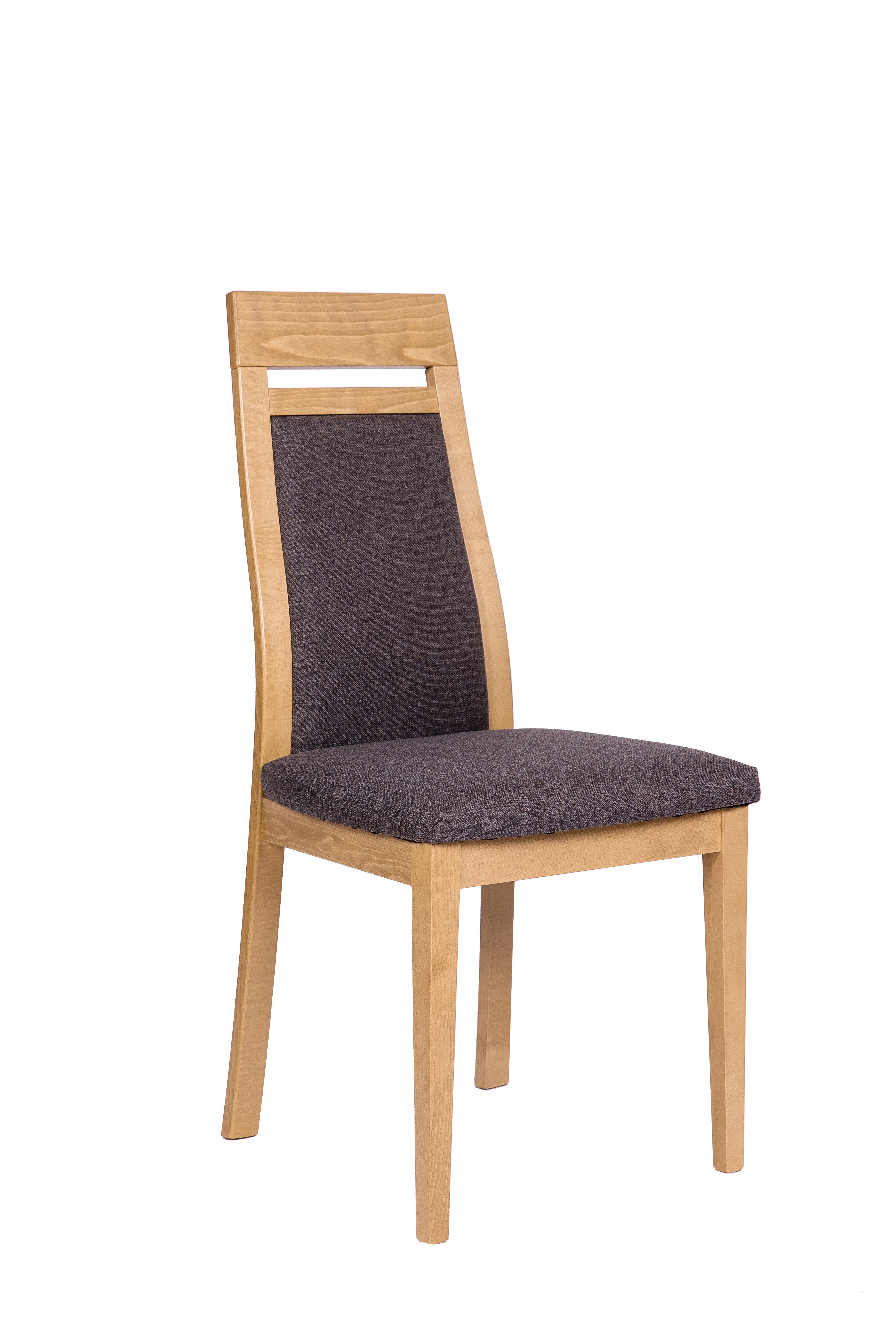 kundler home 4-Fußstuhl Stuhl Sitz & Lehne gepolstert (Set, 2 Stühle), Gestell Massivholz