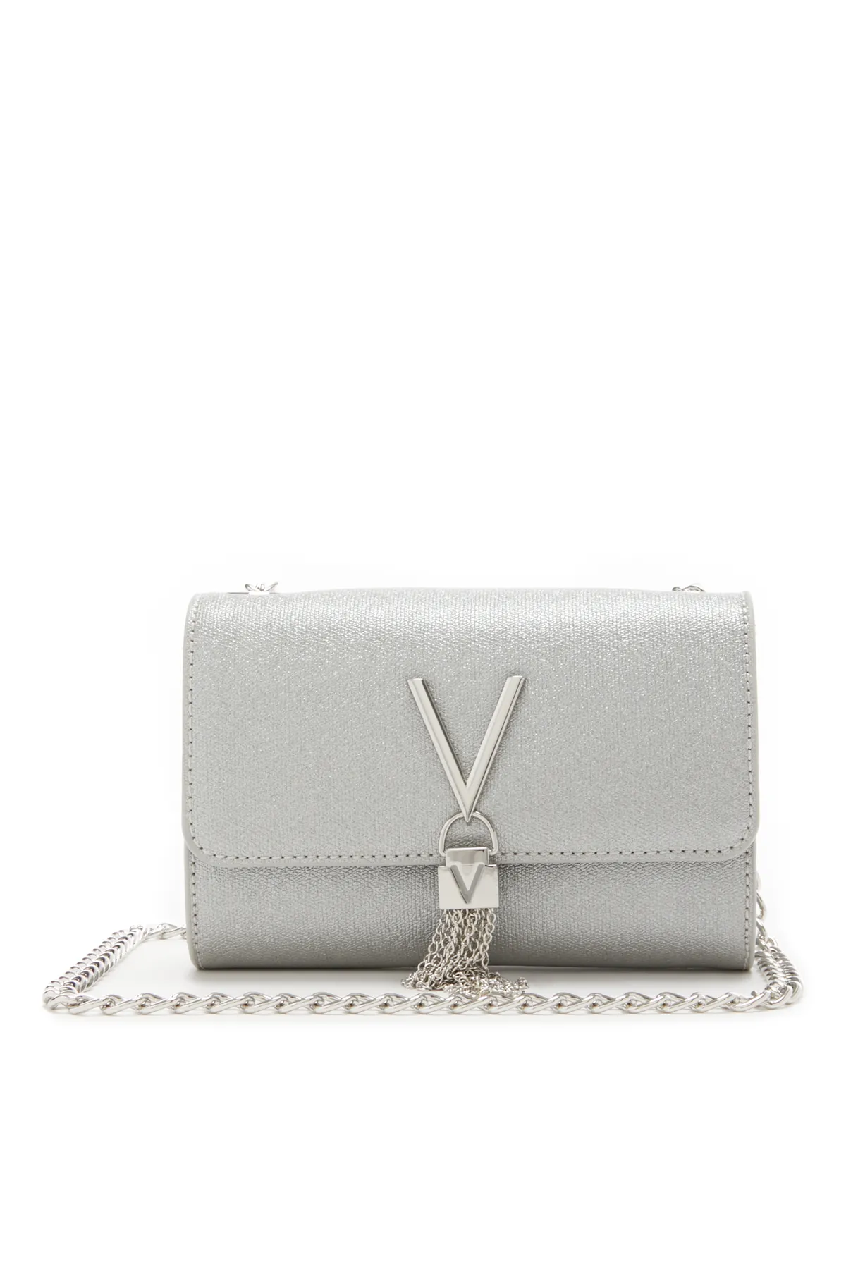Valentino Bags  Divina Zilverkleurige Umhängetasche VBS5QY03GLIARGENTO