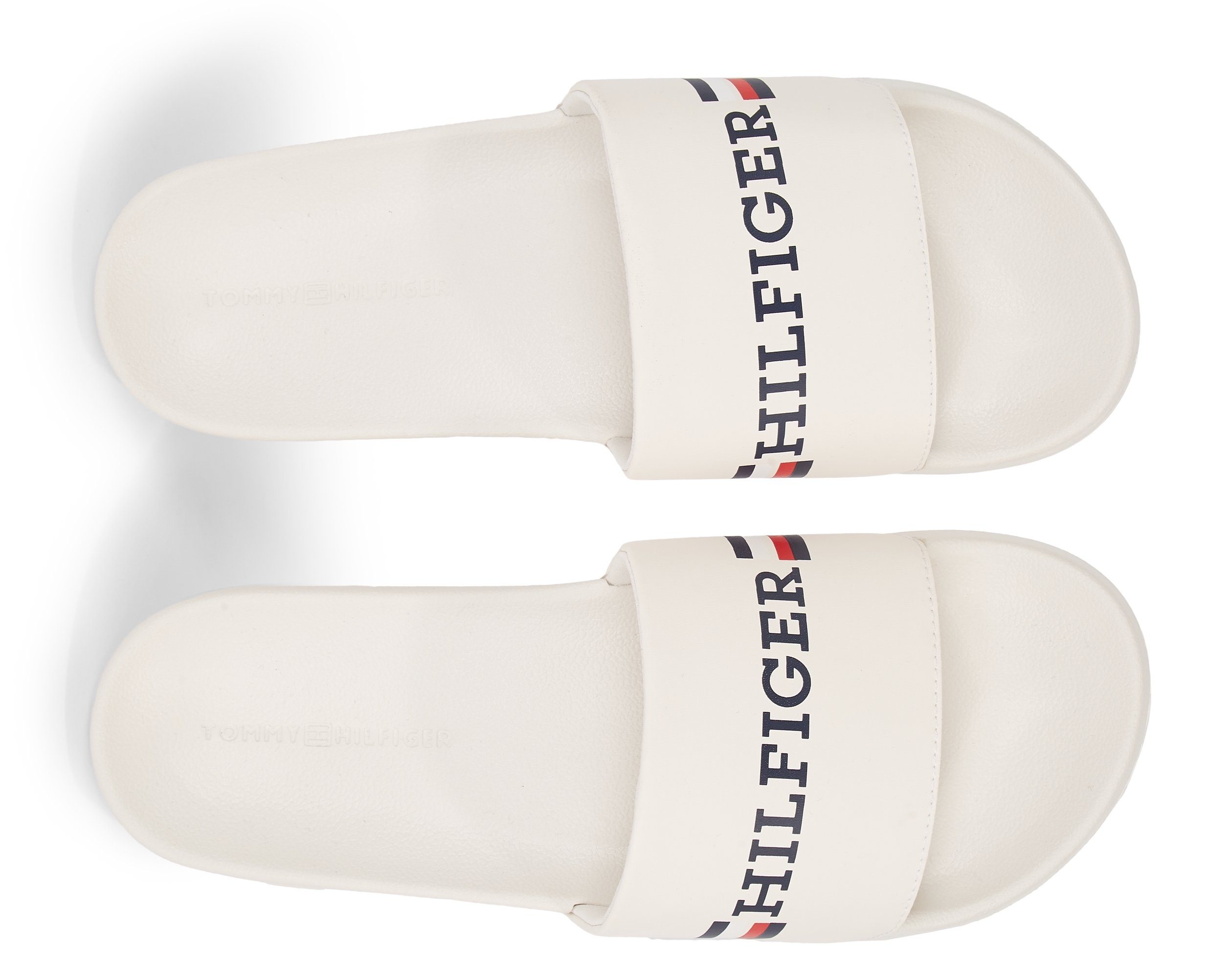 Tommy Hilfiger CORPORATE FLAG POOL SLIDE Pantolette mit breiter Bandage