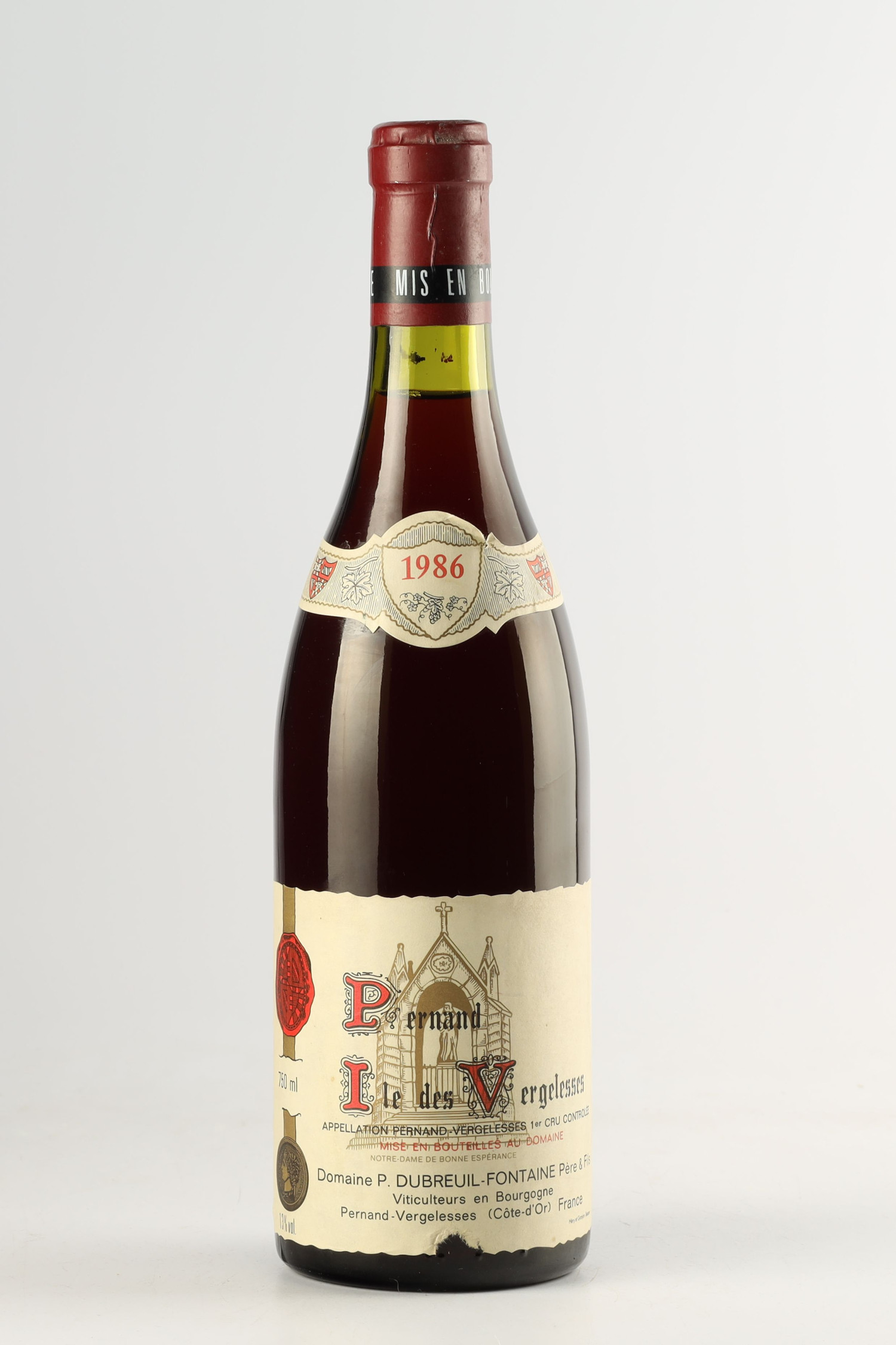 Dubreuil Fontaine Iles Des Vergelesses 1986, Pernand Vergelesses