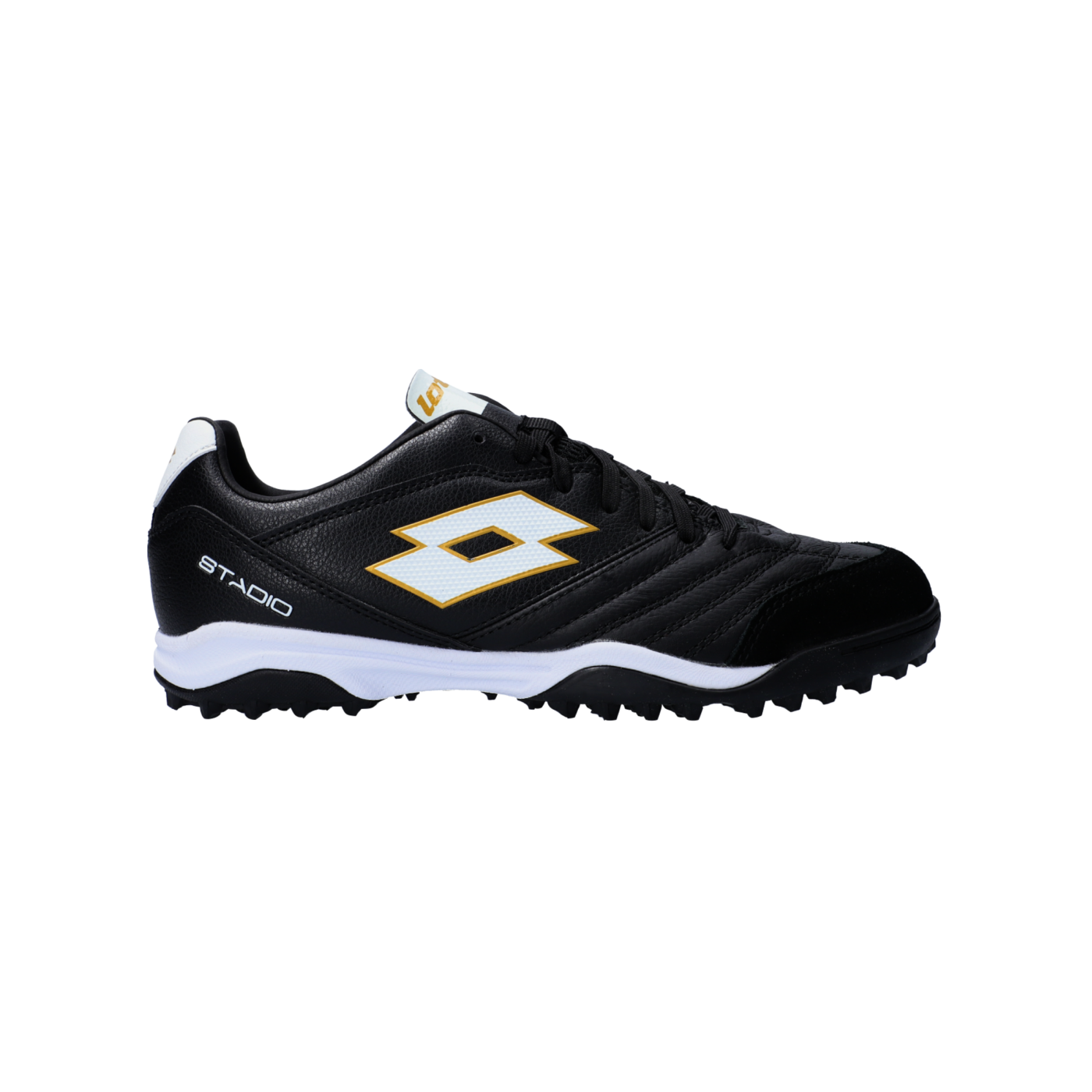 Lotto Stadio 300 II TF Schwarz Weiss F87G