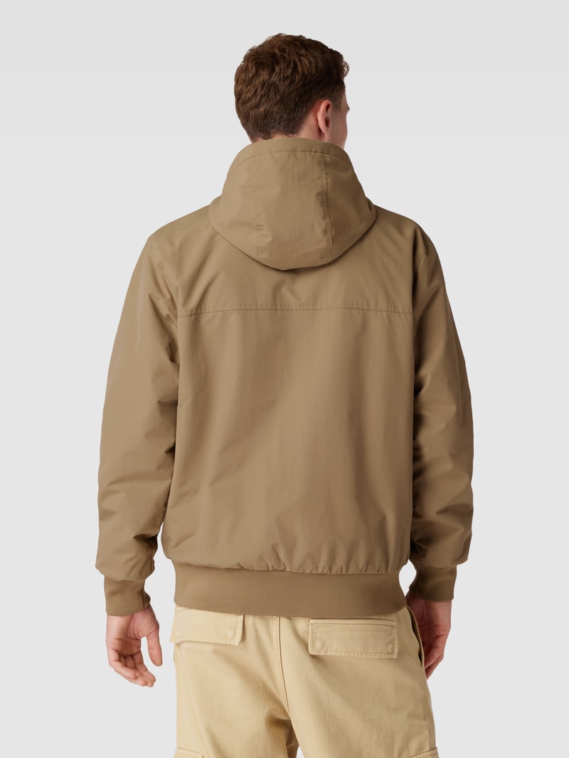Jacke mit Label-Stitching Modell 'SAIL' in beige