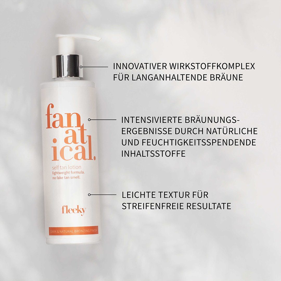 fleeky Selbstbräunungslotion Self Tan Lotion, 1-tlg.