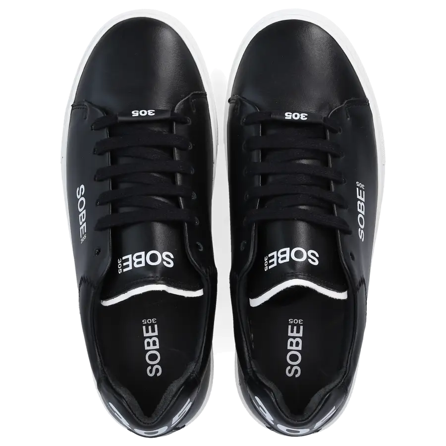 305 SOBE - Sneaker low MIAMI Kalbsleder - schwarz