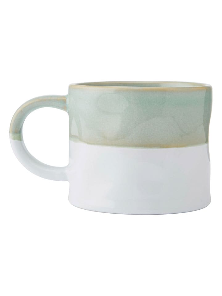 Mikasa 2er-Set: Tassen in Grün/ Weiß - 350 ml günstig kaufen onesize