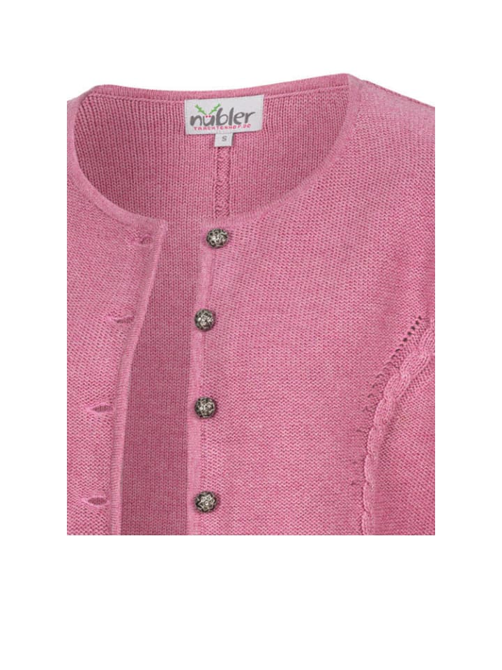 Nübler Strickjacke Amira in Rosa günstig kaufen