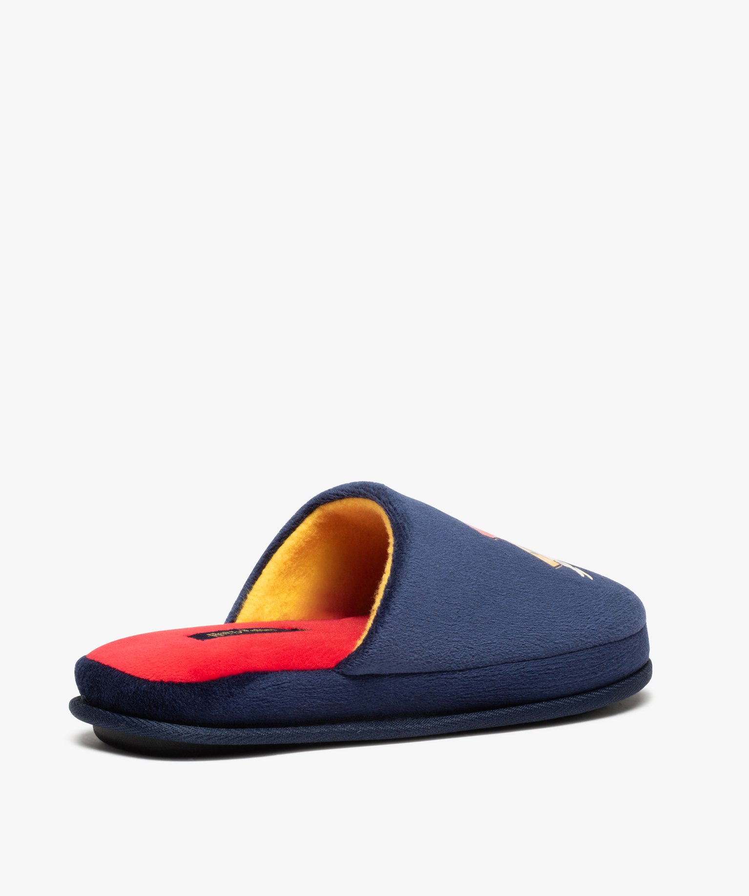 Chaussons enfant mules plates en velours – Harry Potter bleu | GEMO