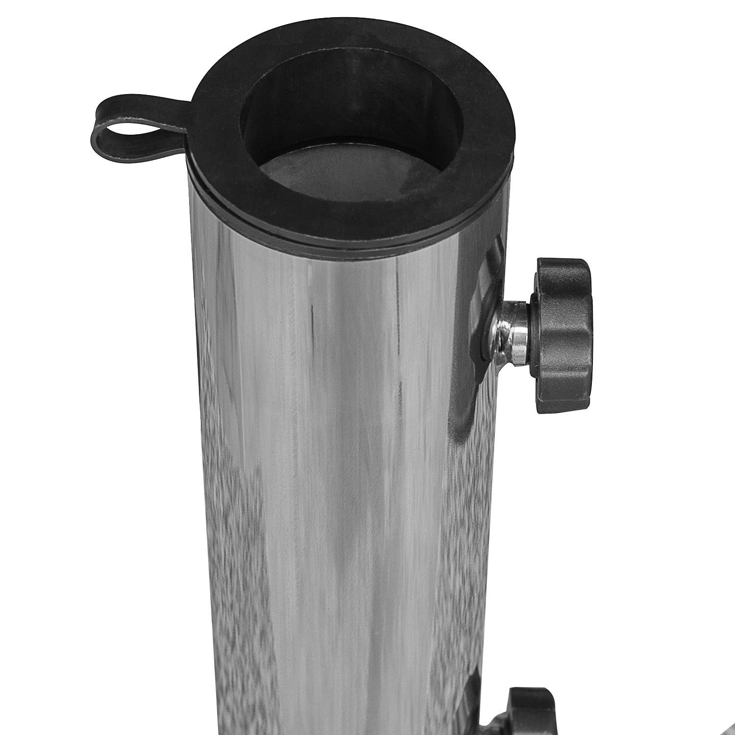 anndora Betonschirmständer Sonnenschirmständer 40kg rollbar mit Handgriff max. 48mm