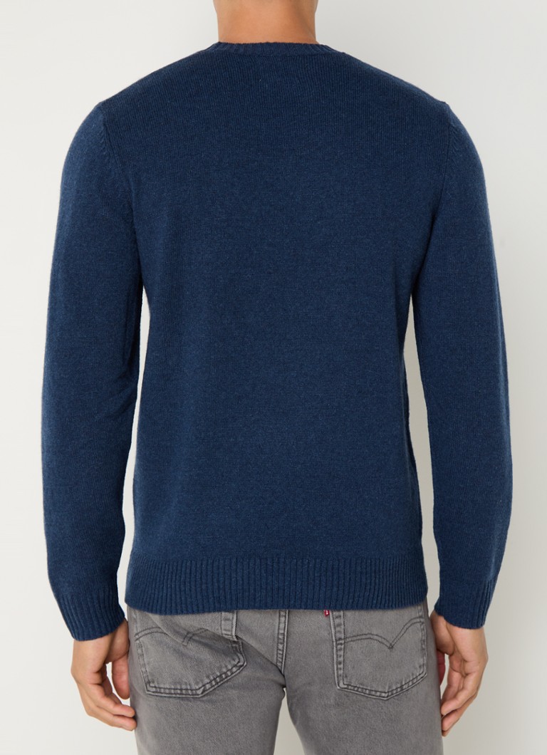 Levi's Saddleman fine-knit pullover in wool blend