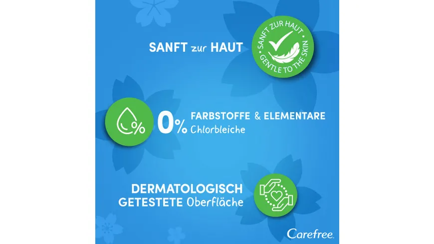 Carefree Slipeinlagen Cotton Feel Normal