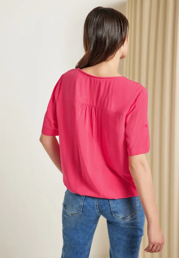 CECIL Unifarbene Basic Bluse