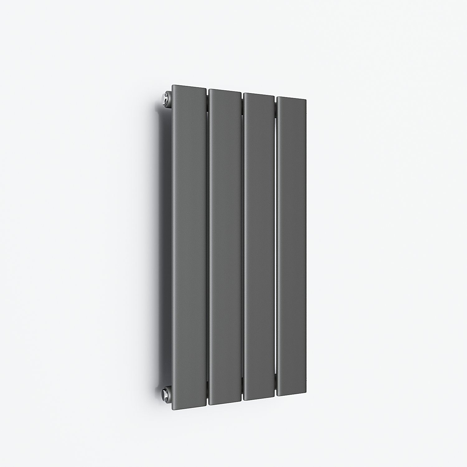 ELEGANT Designheizkörper Design Heizkörper Flach Anthrazit mit Multiblock Doppellagig/Einlagig, Paneelheizkörper Vertikal/Horizontal, Doppellagig/Einlagig, Anthrazit