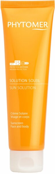 PHYTOMER Solution Soleil Crème Solaire Visage et corps SPF 15 Sonnencreme