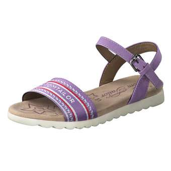 Tom Tailor Sandale in lila