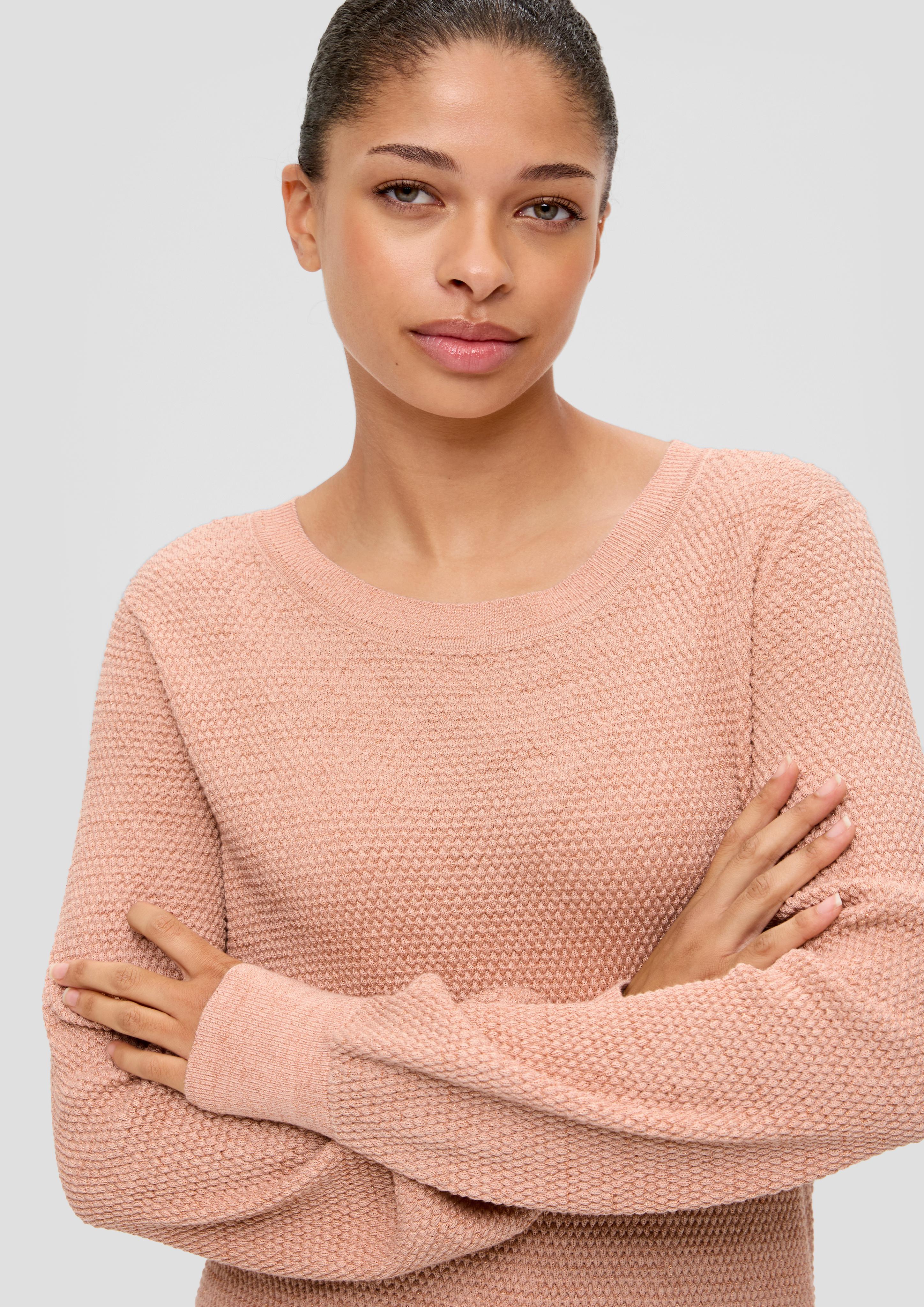 Feinstrickpullover mit Glitzergarn  2137906-20W0