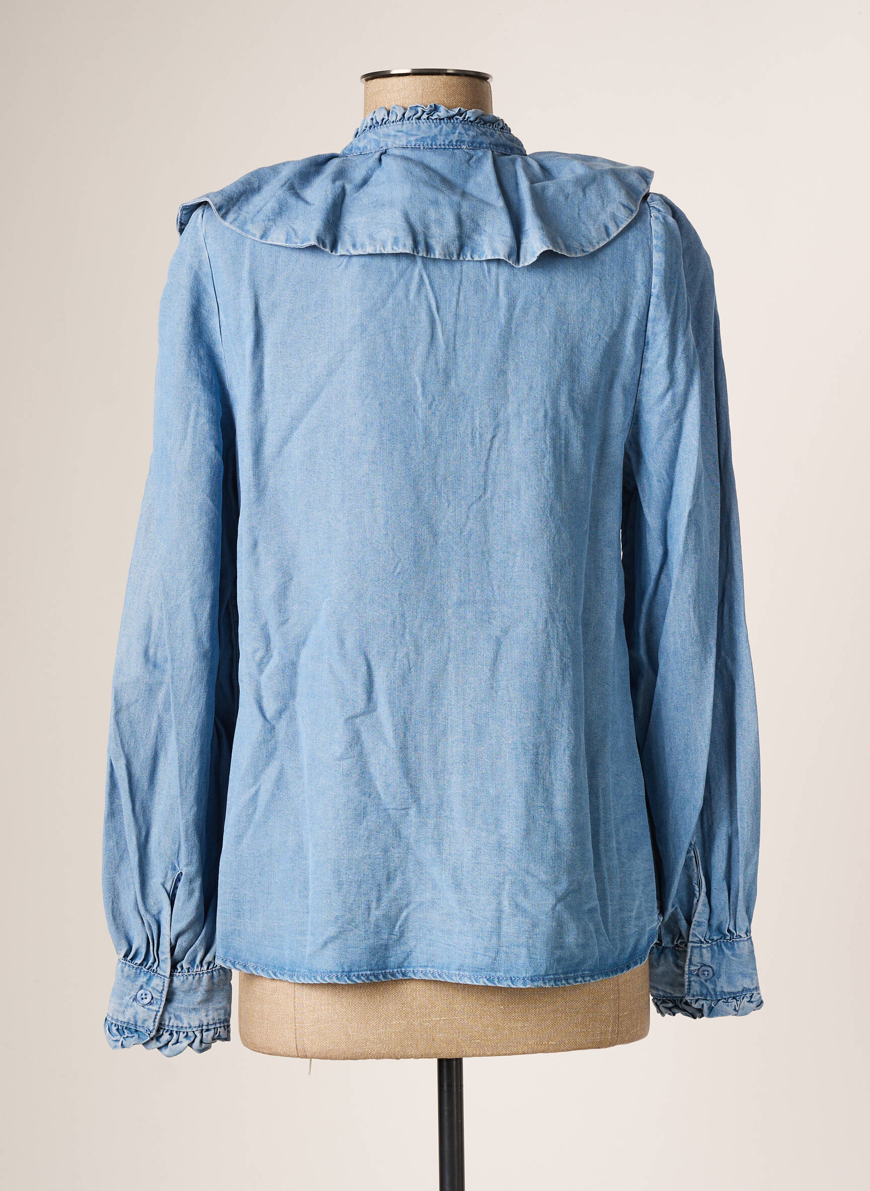 Cream Chemisiers Femme couleur bleu