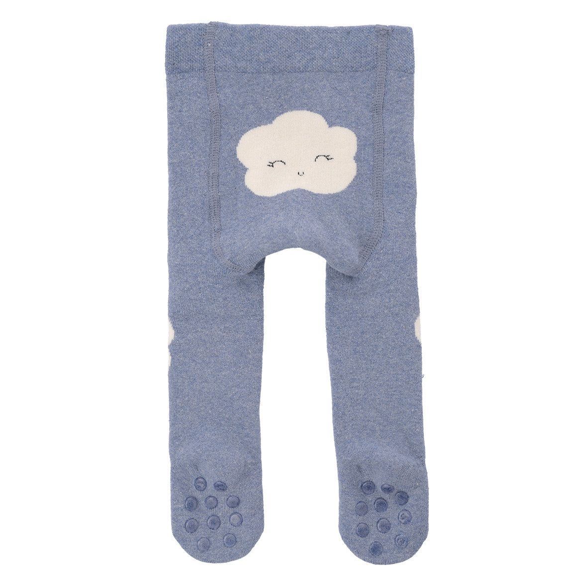 Baby Krabbelstrumpfhose mit Wolken-Motiven