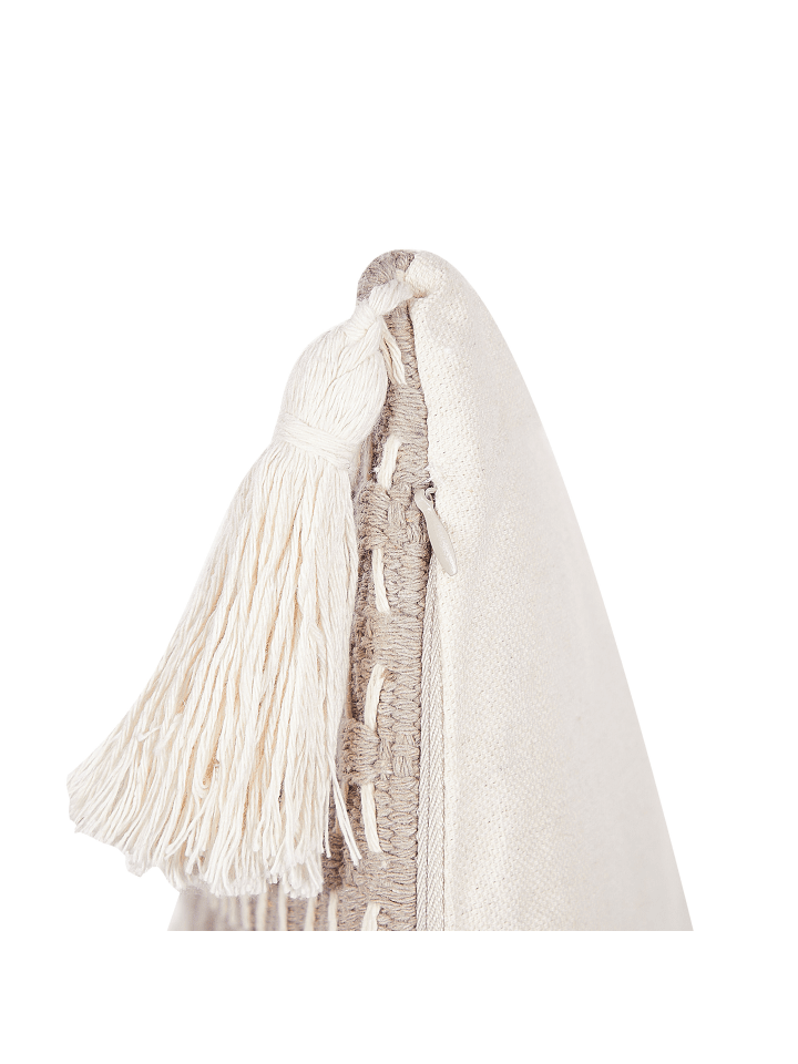 Beliani 2er-Set Dekokissen HAKONE in Beige günstig kaufen onesize