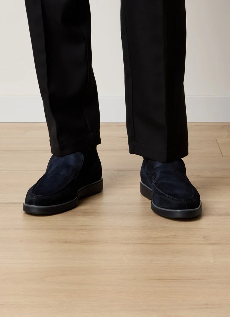 Mocasini din piele întoarsă Magnanni