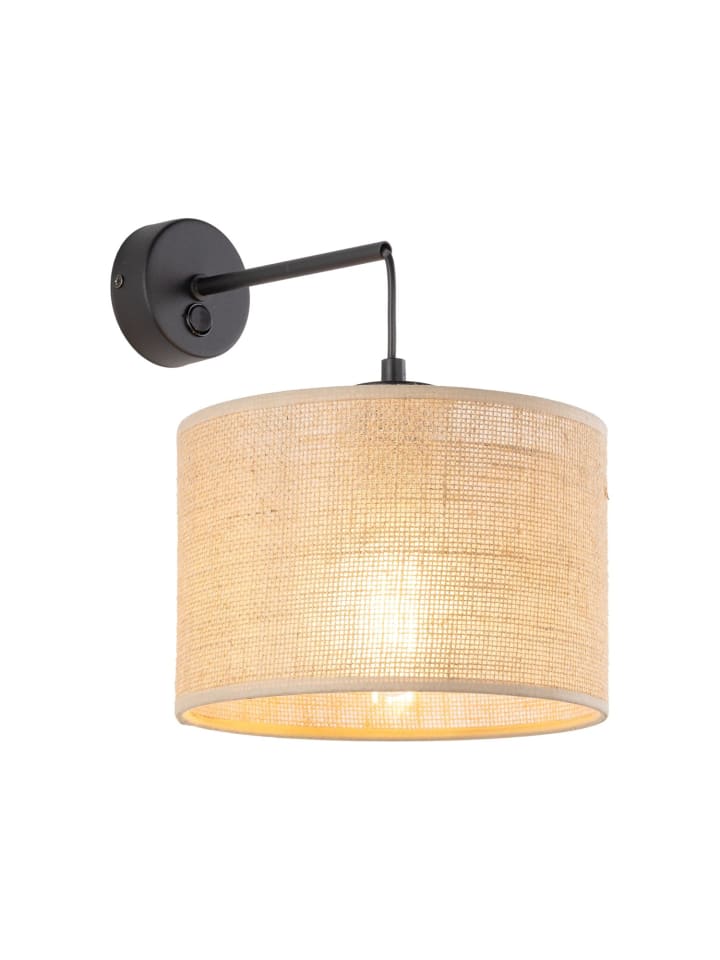 Licht-Erlebnisse Wandlampe in Schwarz Braun günstig kaufen onesize