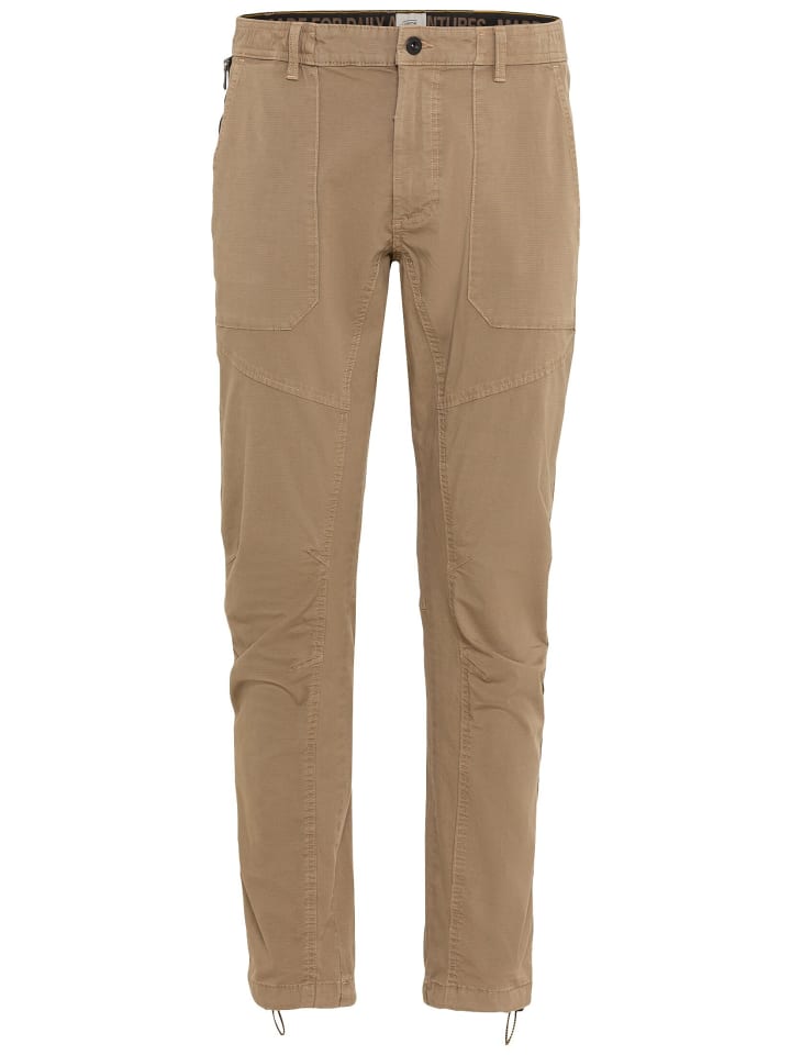 Camel Active Tapered Fit Worker Chino in Braun günstig kaufen