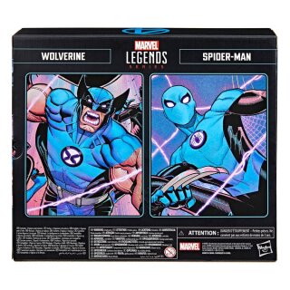 Marvel Legends Series Actionfiguren - Wolverine & Spider-Man