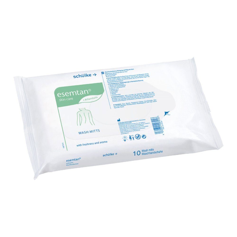 SCHÜLKE & MAYR GmbH Waschhandschuh Schülke esemtan® Waschhandschuhe, 10er Pack