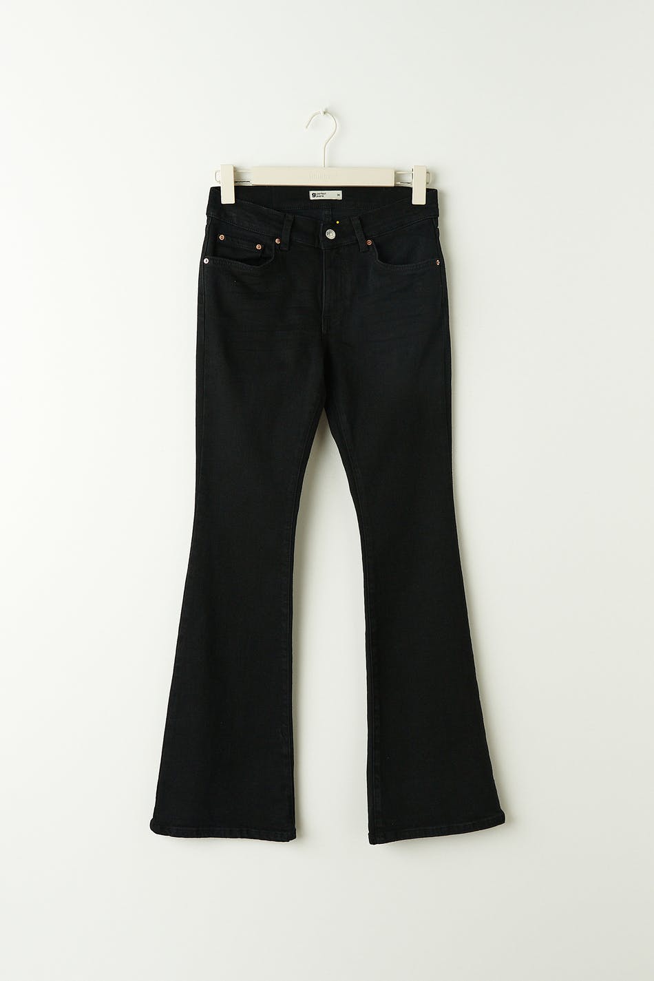 Low waist petite bootcut jeans