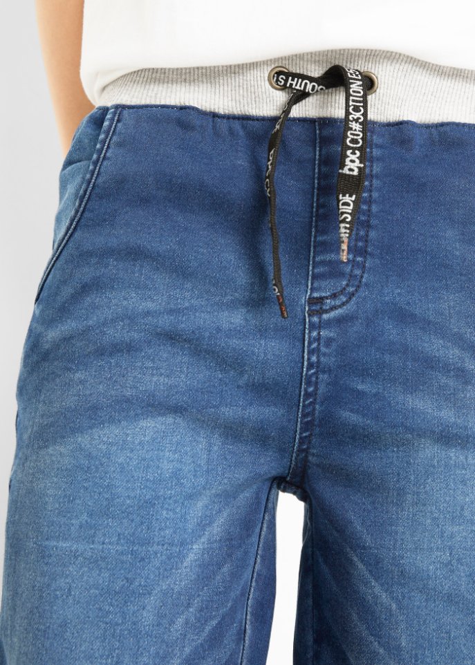 Jungen Sweatjeans-Bermuda