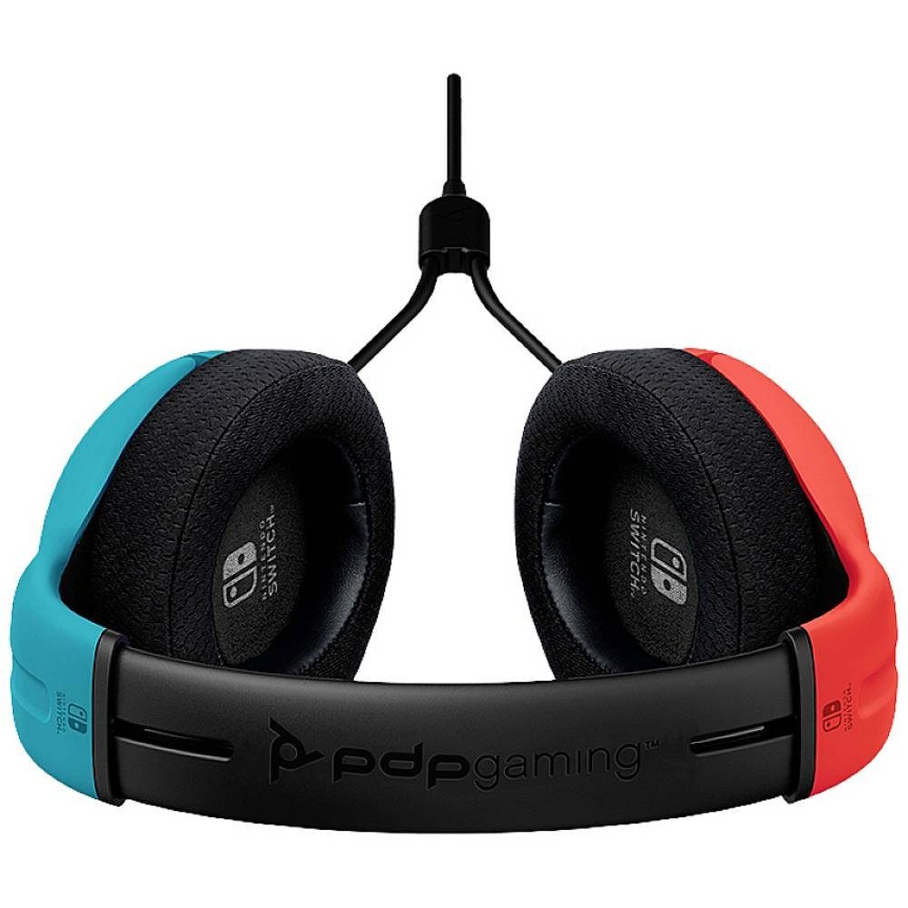 pdp Headset Stereo LVL40 / für Nintendo Switch Kopfhörer (Mikrofon-Stummschaltung)