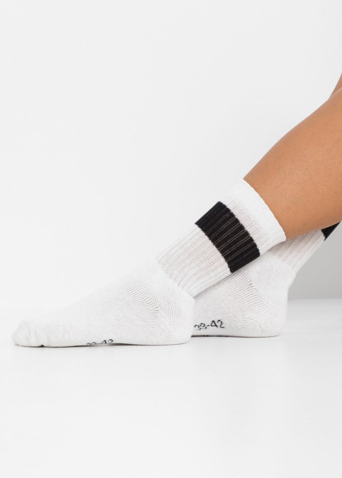 Thermo Tennissocken mit Innenfrottee (5er Pack) mit Bio-Baumwolle