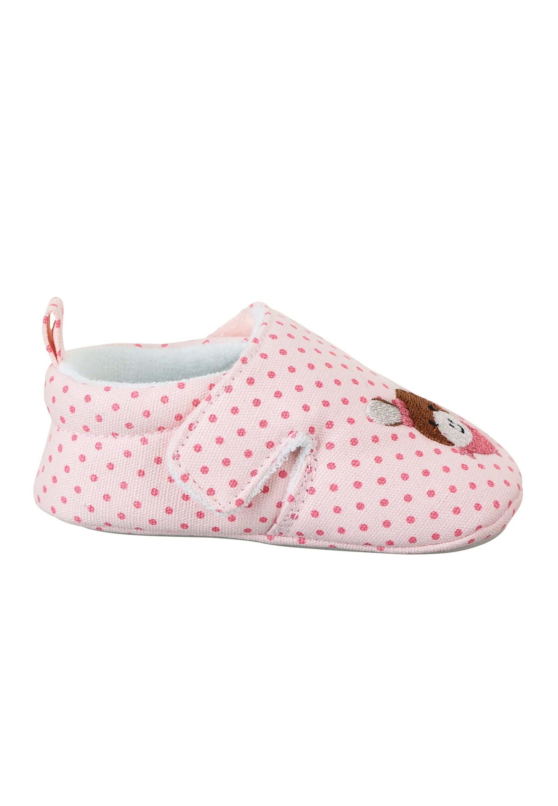 Babykrabbelschuh aus Baumwolle, Motiv Emmi Girl