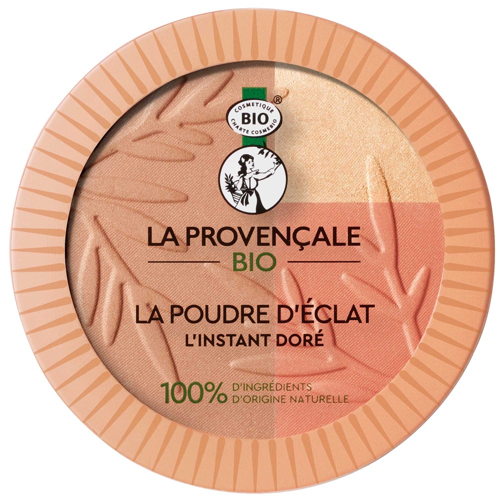 La Provençale La Provençale Maquillage Poudre Poudre 3-en-1 certifiée BIO
