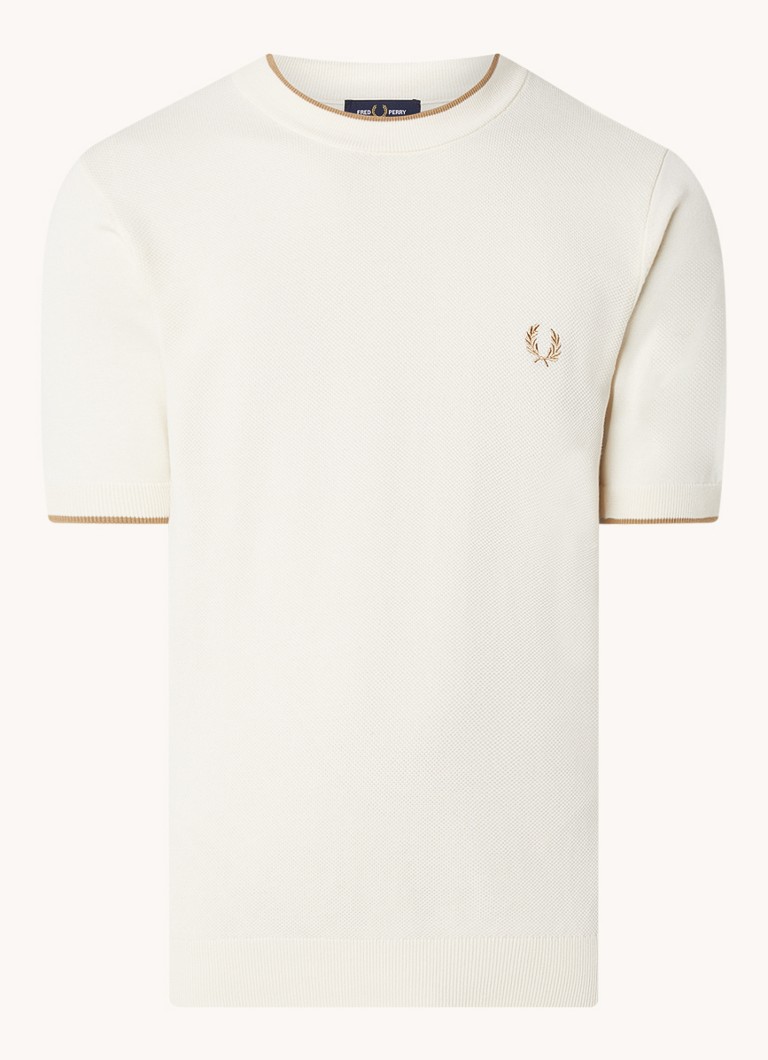 Πόλο μπλουζάκι Fred Perry Regular Fit από βαμβακερό πικέ με κέντημα λογότυπου