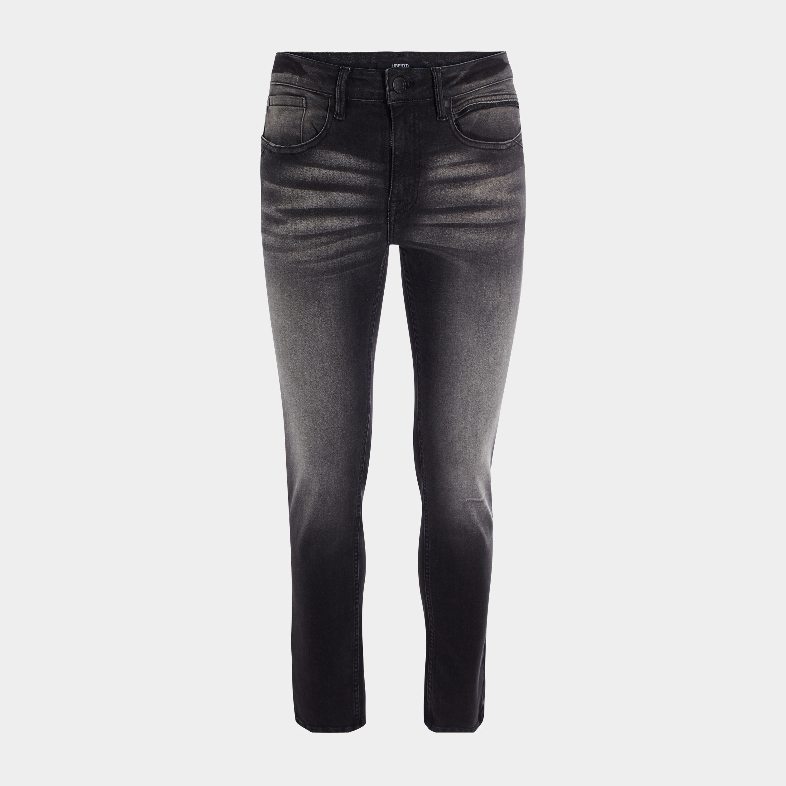 Jeans straight denim noir homme | La Halle
