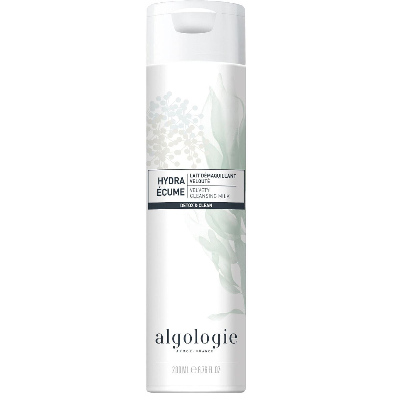 Algologie Hydra Ecume Lait Démaquillant Velouté 200 ml