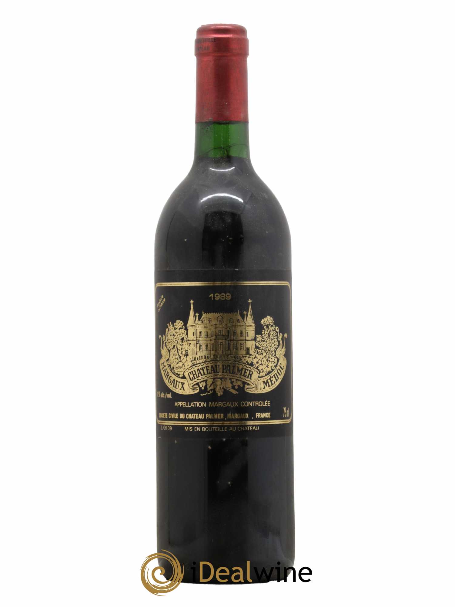 Château Palmer 3ème Grand Cru Classé  1989 - Lot de 1 Bouteille