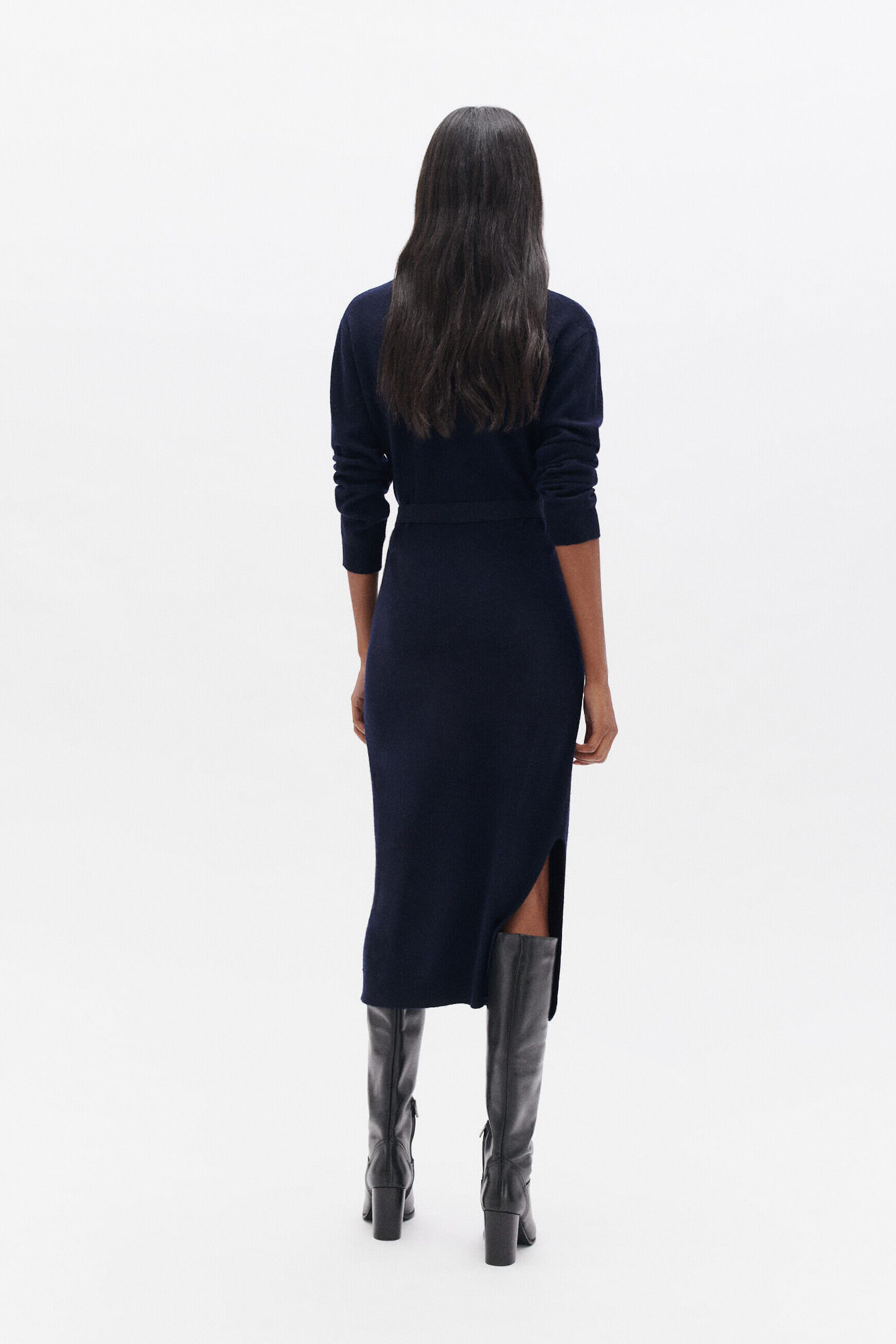 robe mathilde bleu marine femme