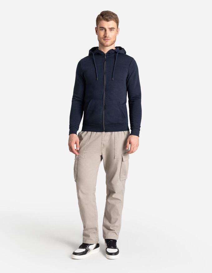 Sweatjacke - Kapuze
