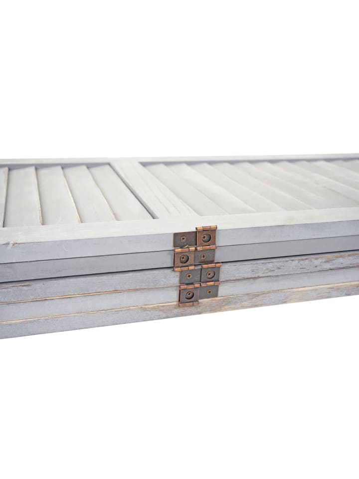 MCW Paravent G30 im Shabby-Look, Grau günstig kaufen onesize