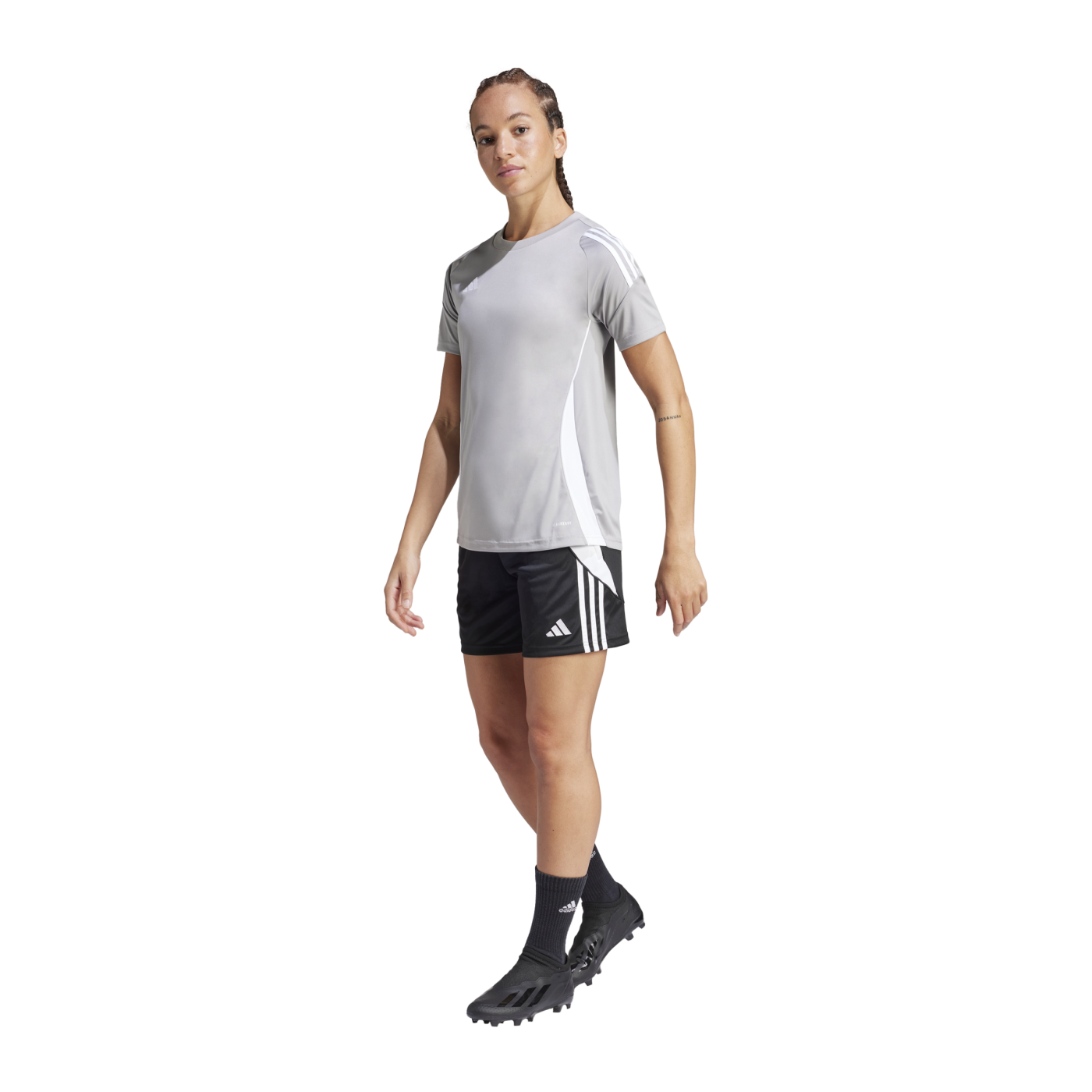 adidas Tiro 24 Trikot Damen Grau Weiss
