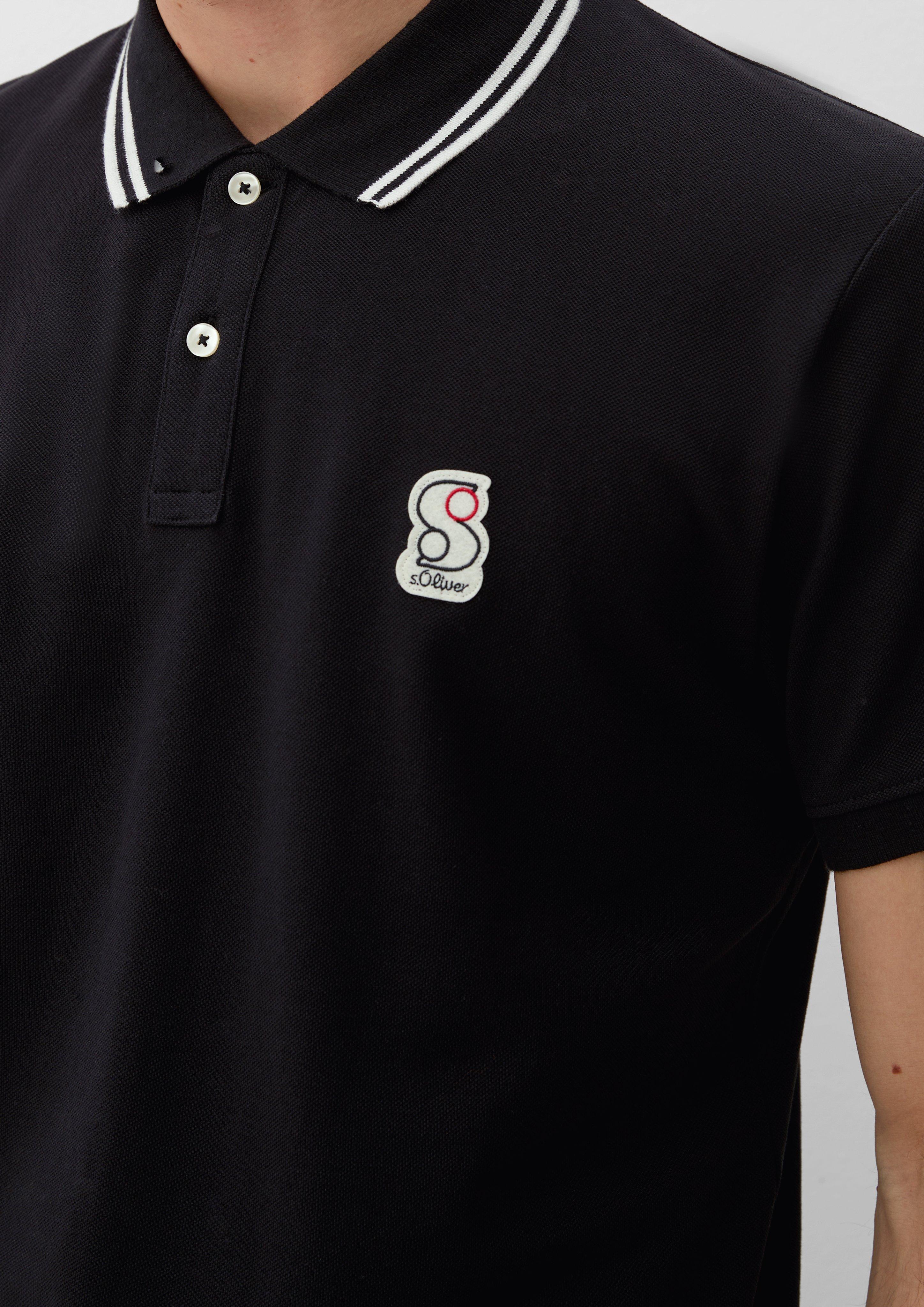 Poloshirt mit Labelpatch  2132729-9999