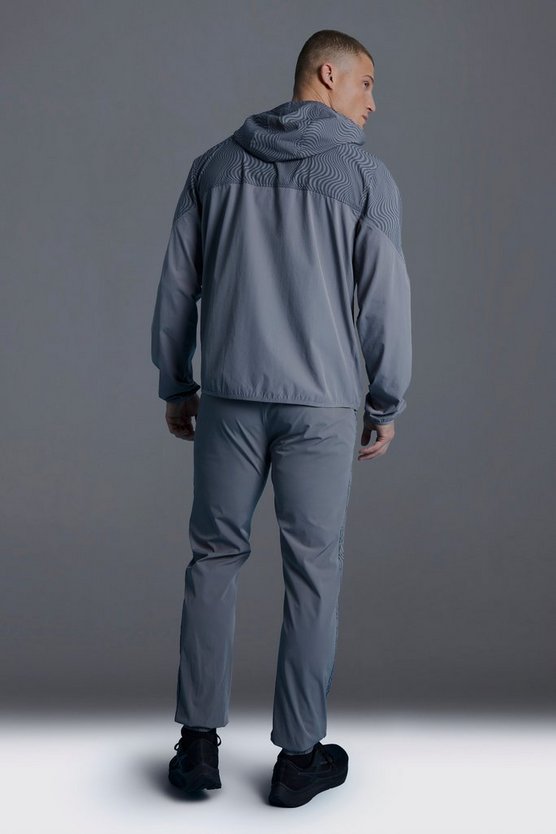 Man Active Skinny Jogginghose mit Print
