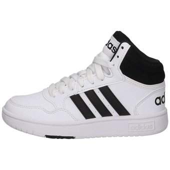 adidas Hoops 3.0 Mid K in weiß