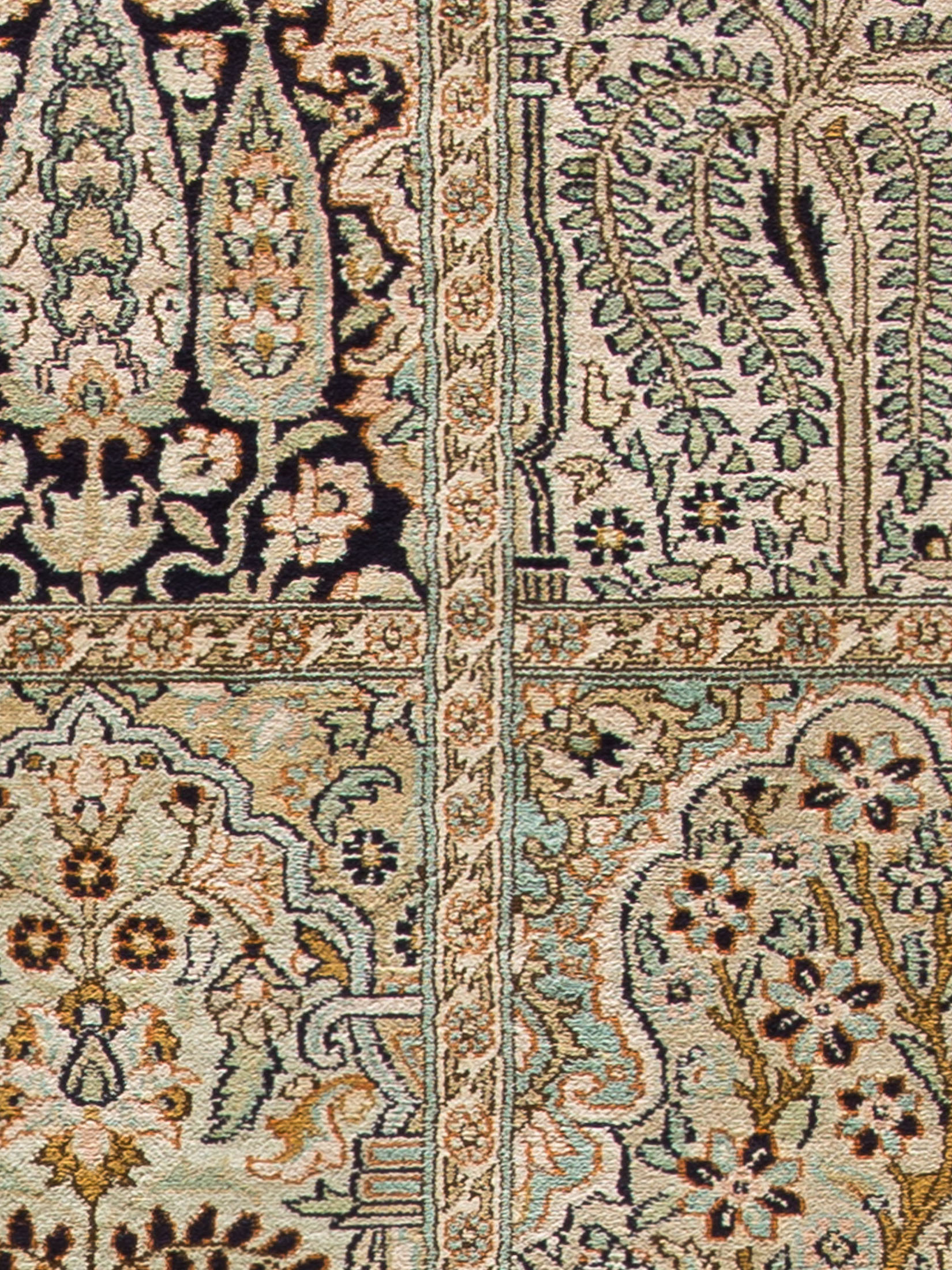 Kaschmir Seide 18/18 ca. 182 x 290 cm, Unikat / Einzelstück