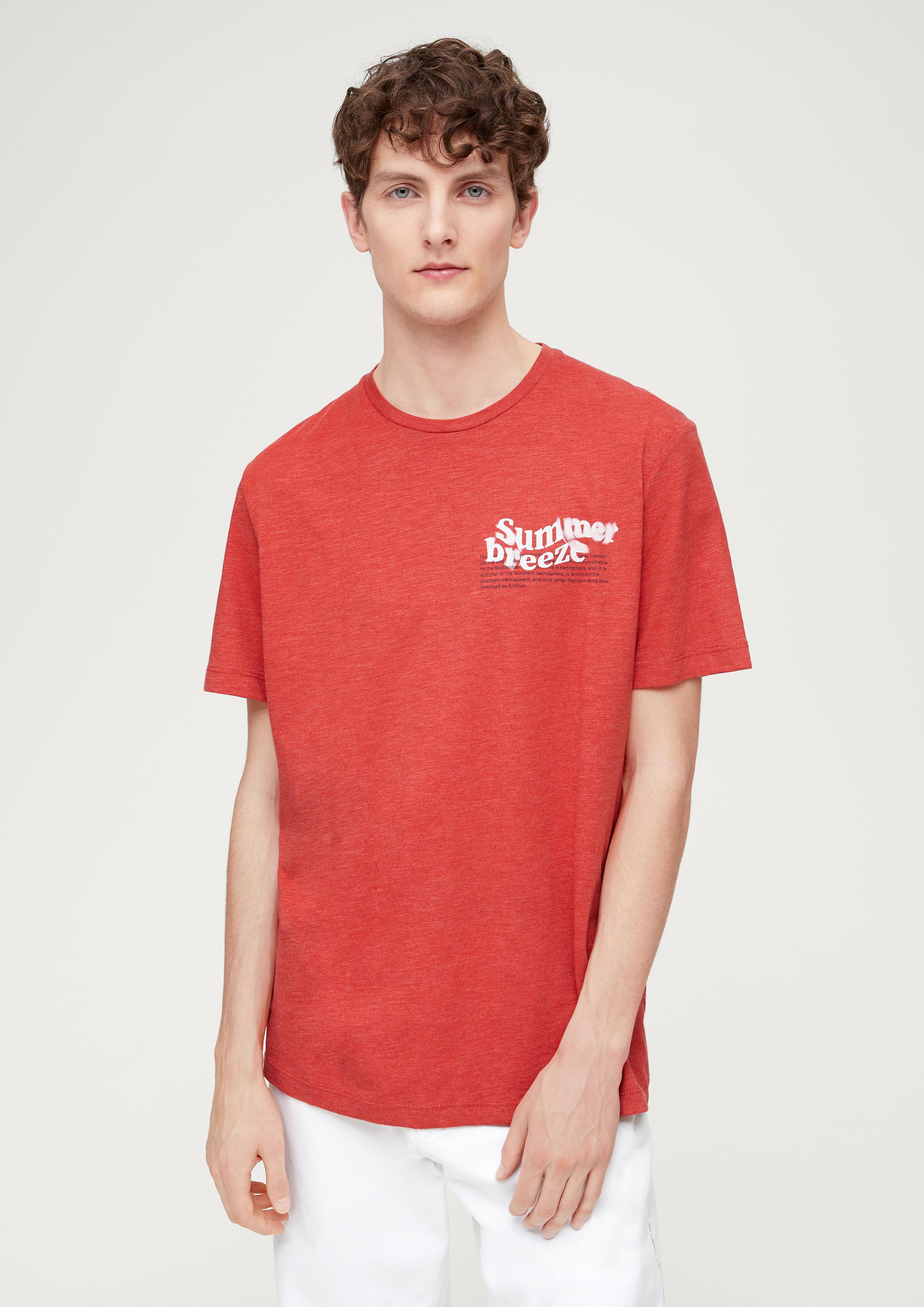 T-Shirt mit Frontprint  2131554-30D2